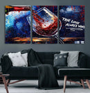 Red Wine Splash Abstract Wall Art Canvas Print, Modern Wine by MyGreatCanvas | Canvas Wall Art Prints | Photo Prints & Wall Decor