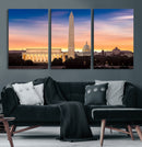 Washington DC Skyline Wall Art Canvas Print – Lincoln by MyGreatCanvas | Canvas Wall Art Prints | Photo Prints & Wall Decor