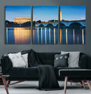 Washington DC Wall Art Canvas Print – Lincoln Memorial Night by MyGreatCanvas | Canvas Wall Art Prints | Photo Prints & Wall Decor