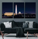 Washington White House Skyline Wall Art Canvas Print – by MyGreatCanvas | Canvas Wall Art Prints | Photo Prints & Wall Decor