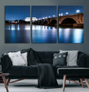 Washington DC Wall Art Canvas Print – Lincoln Memorial Night by MyGreatCanvas | Canvas Wall Art Prints | Photo Prints & Wall Decor