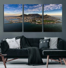 Cape Town Wall Art Canvas Print – Table Mountain Coastal by MyGreatCanvas | Canvas Wall Art Prints | Photo Prints & Wall Decor
