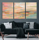 Abstract Pastel Landscape Wall Art Canvas Print – Soft Pink by MyGreatCanvas | Canvas Wall Art Prints | Photo Prints & Wall Decor