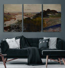 Jacek Malczewski - Landscape at the Vistula Wall Art Canvas by MyGreatCanvas | Canvas Wall Art Prints | Photo Prints & Wall Decor
