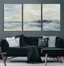 Abstract Coastal Landscape Wall Art Canvas Print – Soft Blue by MyGreatCanvas | Canvas Wall Art Prints | Photo Prints & Wall Decor