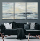 Abstract Coastal Landscape Wall Art Canvas Print – Soft Blue by MyGreatCanvas | Canvas Wall Art Prints | Photo Prints & Wall Decor