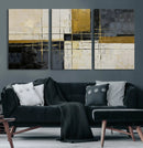 Abstract Gold and Black Wall Art Canvas Print – Modern by MyGreatCanvas | Canvas Wall Art Prints | Photo Prints & Wall Decor