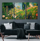 Gustav Klimt Boho Mountain Landscape Large Wall Art, by MyGreatCanvas | Canvas Wall Art Prints | Photo Prints & Wall Decor