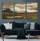 Gustav Macoun Heathland Canvas Print, Czech Landscape Oil by MyGreatCanvas | Canvas Wall Art Prints | Photo Prints & Wall Decor