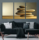 Zen Stone Wall Art Canvas Print, Balanced Rock Stack Framed by MyGreatCanvas | Canvas Wall Art Prints | Photo Prints & Wall Decor