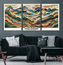 Japanese Grasslands Canvas Wall Art, Kusama Inspired by MyGreatCanvas | Canvas Wall Art Prints | Photo Prints & Wall Decor