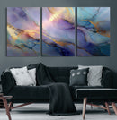 Colorful Abstract Canvas Wall Art Print, Vibrant Popup Color Art Print