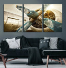 Vintage Airplane Canvas Print by MyGreatCanvas | Canvas Wall Art Prints | Photo Prints & Wall Decor