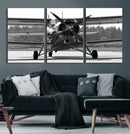 Wall Art Old War Plane Canvas Print by MyGreatCanvas | Canvas Wall Art Prints | Photo Prints & Wall Decor