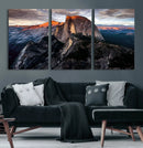 Half Dome Yosemite Wall Art – Majestic Mountain Landscape by MyGreatCanvas | Canvas Wall Art Prints | Photo Prints & Wall Decor