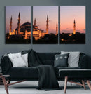 Wall Art Turkey Istanbul Skyline Canvas Print by MyGreatCanvas | Canvas Wall Art Prints | Photo Prints & Wall Decor