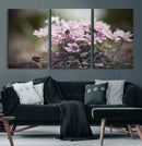 Pink Wild Flower Canvas Print by MyGreatCanvas | Canvas Wall Art Prints | Photo Prints & Wall Decor