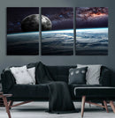 Space and Planet Canvas Print by MyGreatCanvas | Canvas Wall Art Prints | Photo Prints & Wall Decor