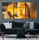 Gold Buddha Statue Hands Wall Art Canvas Print by MyGreatCanvas | Canvas Wall Art Prints | Photo Prints & Wall Decor
