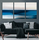 Dark Blue Abstract Wall Art Canvas Print by MyGreatCanvas | Canvas Wall Art Prints | Photo Prints & Wall Decor