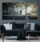 Cycling Road Bike in the Morning, Cycling Road Bike Canvas by MyGreatCanvas | Canvas Wall Art Prints | Photo Prints & Wall Decor
