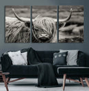 Cow Focus Canvas Wall Art Print by MyGreatCanvas | Canvas Wall Art Prints | Photo Prints & Wall Decor