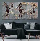 Abstract African Womens Art Canvas Print by MyGreatCanvas | Canvas Wall Art Prints | Photo Prints & Wall Decor