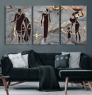 African American Wall Art – Elegant African Women Canvas