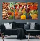 Spices Kitchen Wall Art Canvas Print by MyGreatCanvas | Canvas Wall Art Prints | Photo Prints & Wall Decor