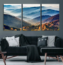 Mountains Forest Autumn Wall Art Canvas Print by MyGreatCanvas | Canvas Wall Art Prints | Photo Prints & Wall Decor