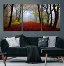 Foggy Forest Wall Art Landscape Canvas Print by MyGreatCanvas | Canvas Wall Art Prints | Photo Prints & Wall Decor