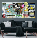 Graffiti Wall Art – Colorful Urban Street Canvas Print, by MyGreatCanvas | Canvas Wall Art Prints | Photo Prints & Wall Decor