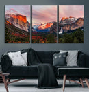Yosemite Half Dome Wall Art Canvas Print El Capitan by MyGreatCanvas | Canvas Wall Art Prints | Photo Prints & Wall Decor