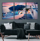 Santorini Island Wall Art Canvas Print by MyGreatCanvas | Canvas Wall Art Prints | Photo Prints & Wall Decor
