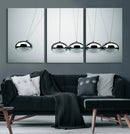 Newton's Cradle Wall Art Canvas Print, Framed Newton Cradle