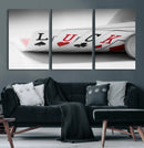 Framed Luck Poker Cards Canvas – Modern Triptych Wall Art,