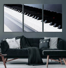 Piano Artwork Canvas Wall Art Print