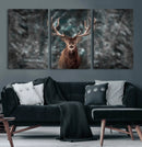 Wall Art Deer Art Animal Canvas, Framed Wall Art Deer Canvas by MyGreatCanvas | Canvas Wall Art Prints | Photo Prints & Wall Decor