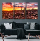 Arizona Desert Print, Western Cowboy Wall Art Print by MyGreatCanvas | Canvas Wall Art Prints | Photo Prints & Wall Decor