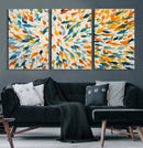 Colorful Fish Wall Art Print – Abstract Ocean-Inspired Wall