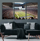 Dallas Cowboys Football Team Print - Arlington AT&T Stadium by MyGreatCanvas | Canvas Wall Art Prints | Photo Prints & Wall Decor