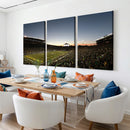 Oregon Ducks Football Team Print - Eugene Autzen Stadium