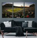 Oregon Stadium Canvas Wall Art - Captivating Game Day Scene