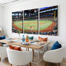 Texas Rangers Baseball Team Print - Arlington Globe Life