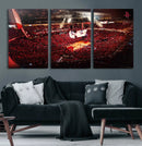 Houston Rockets Basketball Team Print Canvas- Houston Toyota