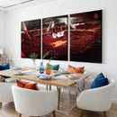 Houston Rockets Basketball Team Print Canvas- Houston Toyota