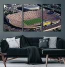 Michigan Wolverines Football Team Print - Ann Arbor Michigan