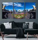 San Diego Padres Baseball Team Print - Petco Park Stadium by MyGreatCanvas | Canvas Wall Art Prints | Photo Prints & Wall Decor