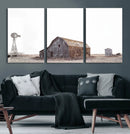 Set of 3 Rustic Farmhouse Wall Art Prints – Country Barn,