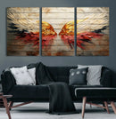 Abstract Angel Wings Canvas Wall Art – Framed and Ready to by MyGreatCanvas | Canvas Wall Art Prints | Photo Prints & Wall Decor